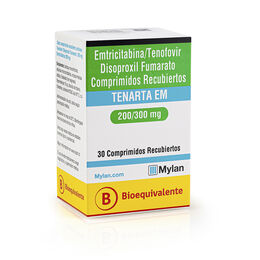 Tenarta EM (B) Emitricitabina / Tenofovir 30 Comprimidos Recubiertos