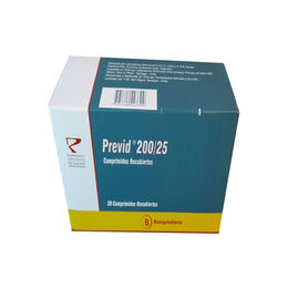 Previd (B) Emitricitabina / Tenofovir 200/25 30 Comprimidos Recubiertos