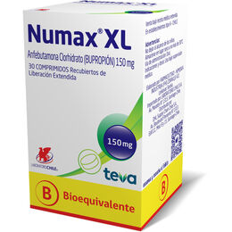 Product image of Numax XL (B) Anfebutamona 150mg 30 Comprimidos Prolongados