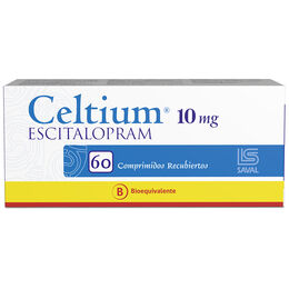 Celtium (B) Escitalopram 10mg 60 Comprimidos Recubiertos