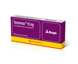 Tensiomax (B) Ciclobenzaprina 10mg 20 Comprimidos Recubiertos