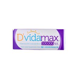 Dvida Max Vitamina D3 100.000UI Polvo Suspensión Oral 1g 1 Vial