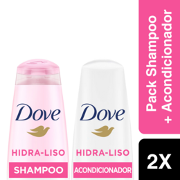 Dove Shampoo Hidra Mix 400ml + Acondicionador 400ml