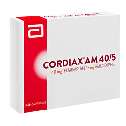 Cordiax 40/5 Telmisartán / Amlodipino 40 Comprimidos - Cordiax am