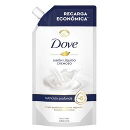 Product image of Dove Jabón Líquido Nutrición Profunda DoyPack 450ml