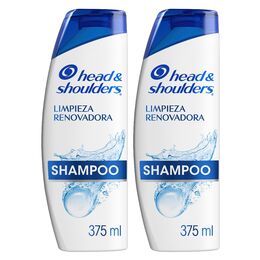 Product image of Pack Shampoo Head & Shoulders Limpieza Renovadora 375ml 2 Unidades