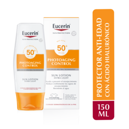 Protector Solar Loción Corporal Antiedad Sun Fluid Spf50 - Eucerin