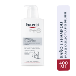 Eucerin Baby Baño & Shampoo Para Bebés 400ml