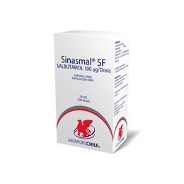 Sinasmal SF Salbutamol 100mcg Inhalador 200 Dosis