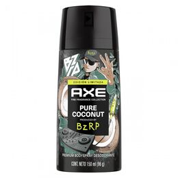 Axe Desodorante Spray BZRP Pure Coconut 150ml