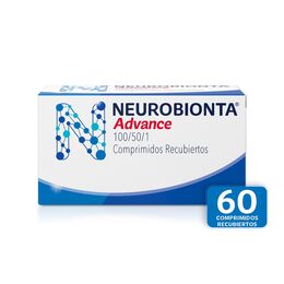 Product image of Neurobionta Advance Vitaminas del Complejo B 60 Tabletas