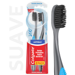 Product image of Cepillo de Dientes 360° Black 2 Unidades - Colgate