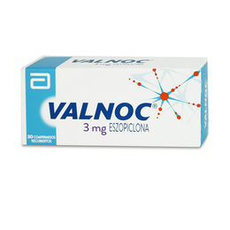 Valnoc Eszopiclona 3mg 30 Comprimidos Recubiertos