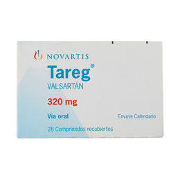 Tareg (R) Valsartán 320mg 28 Comprimidos Recubiertos