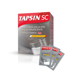 Tapsin Sc Paracetamol 1g Polvo Oral Efervescente 20 Sobres