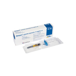 Metoject (B) Metotrexato 25mg/0.5ml Inyectable 1 Jeringa Prellenada