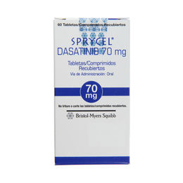 Sprycel Dasatinib 70mg 60 Comprimidos Recubiertos