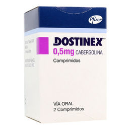 Dostinex Cabergolina 0.5mg 2 Comprimidos