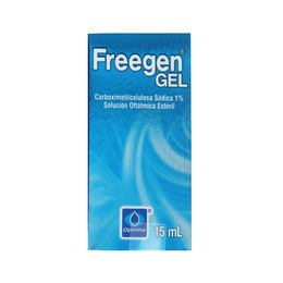 Freegen Gel Carboximetilcelulosa 1% Solución Oftálmica 15ml