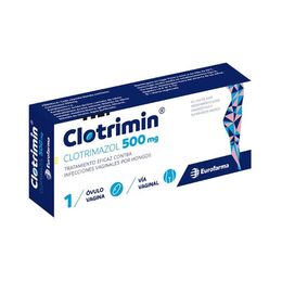 Clotrimin Clotrimazol 500mg 1 í“vulo