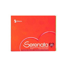 Product image of Serenata 20 Clormadinona / Etinilestradiol 28 Comprimidos Recubiertos