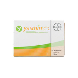 Yasmin CD  Drospirenona / Etinilestradiol 28 Comprimidos Recubiertos