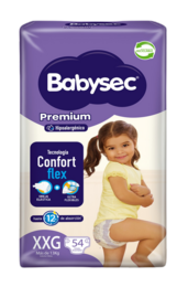 Babysec Super Premium C. Care XXG 54 Unidades