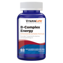 VitaminLife Complejo B + Omega 30 Cápsulas