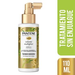 Tratamiento Engrosador Pantene Nutrient Blends Multiplicador de Volumen Bambú & Pantenol 110 ml