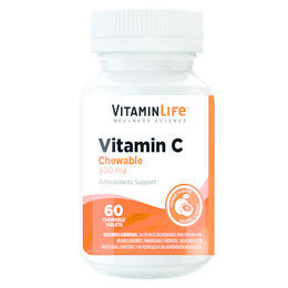 Product image of VitaminLife Vitamina C 500mg Masticable 60 Tabletas