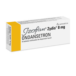 Izofran Zydis (R) Ondansetron 8mg 10 Tabletas Bucodispersables