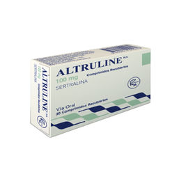 Altruline (R) Sertralina 100mg 30 Comprimidos Recubiertos