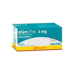 Product image of Olanvitae (B) Olanzapina 5mg 28 Comprimidos Recubiertos