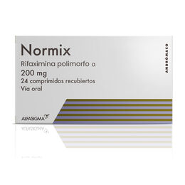 Normix Rifaximina 200mg 24 Comprimidos Recubiertos