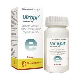 Viropil (B) Dolutegravir / Lamivudina / Tenofovir 30 Comprimidos Recubiertos