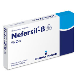 Nefersil-B Clonixinato de Lisina / Vitamina B1/B6/B12 10 Comprimidos Recubiertos - Nefersil b