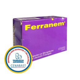 Product image of Ferranem 30 Cápsulas Prolongadas - Cenabast