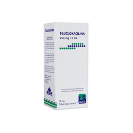 Flucloxacilina 250mg/5ml Jarabe 60ml