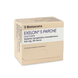 Exelon 5 Rivastigmina 4.6mg 30 Parches Transdérmicos