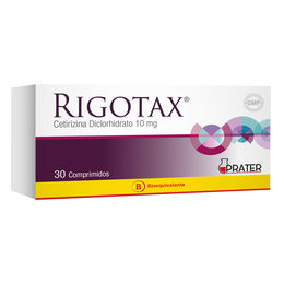 Rigotax (B) Cetirizina 10mg 30 Comprimidos