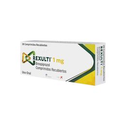 Product image of Rexulti Brexpiprazol 1mg 28 Comprimidos Recubiertos