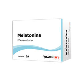 Melatonina 3mg 30 Cápsulas - Vitaminlife