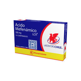 Ácido Mefenámico 500mg 10 Comprimidos - Acido mefenámico