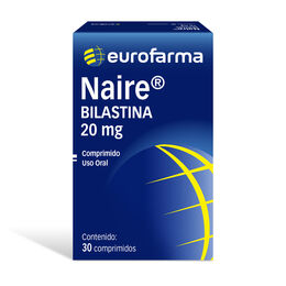 Naire Bilastina 20mg 30 Comprimidos