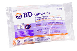 BD Jeringas Insulina 30 UI - Ultra-fine