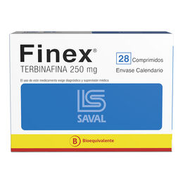 Finex (B) Terbinafina 250mg 28 Comprimidos