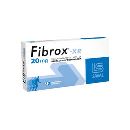 Fibrox-XR Ciclobenzaprina 20mg 20 Comprimidos Recubiertos