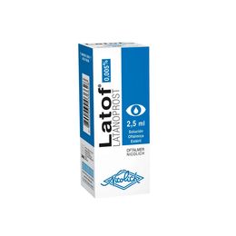 Latof Latanoprost 0.005% Solución Oftálmica 2.5ml