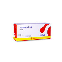 Amoxicilina 500mg 21 Cápsulas