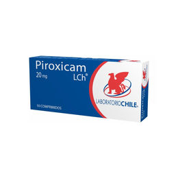 Piroxicam 20mg 10 Comprimidos